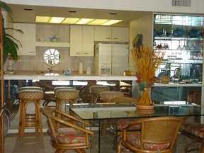 Dining Area, Kitchen and Wet Bar