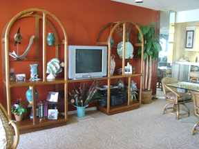 Living Room of the Gulf Coast Condo