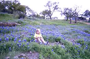 Danielle in bluebonnets