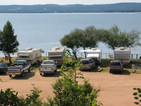 waterfront RV spaces