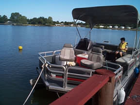 Boating on Lake Buchanan