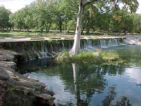 Waterfalls on Cypress Creek