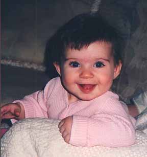 Katie at 8 months old