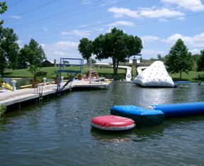 waterpark at Lake LBJ Yacht Club and Marina