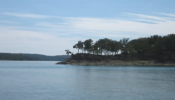 Beautiful view of the north end of the Lake Bridgeport