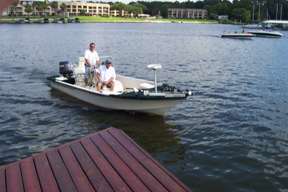 Fishing on Lake Conroe