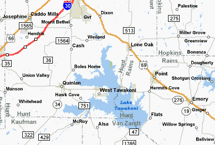 Lake Tawakoni Visitors Guide