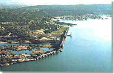 Buchanan Dam and Lake Buchanan